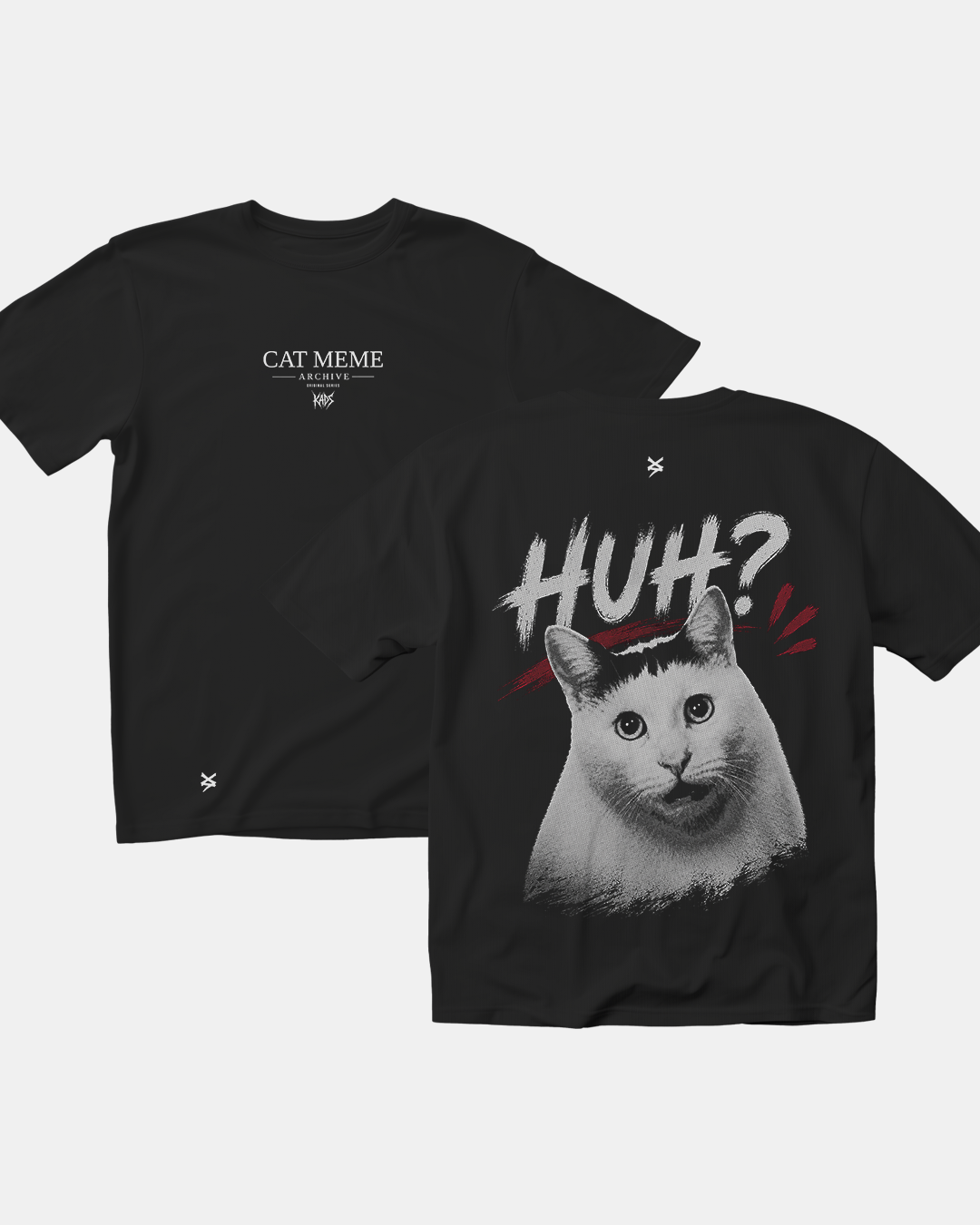 Polera HUH? Cat Meme Archive Edition